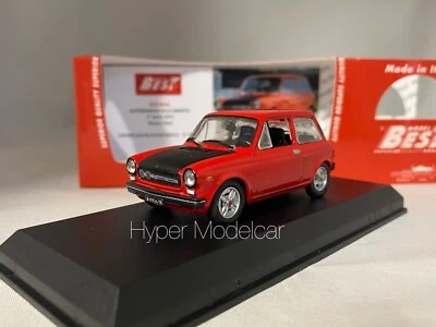 BEST-MODEL 1/43 AUTOBIANCHI A112 ABARTH II SERIE 1973 RED ART.9836 - Immagine 1 di 2