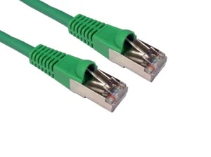 GC644- 3 Meter CAT6A Ethernet Netzwerk Kabel Sstp-Lsoh Patchkabel Snagless Grün - Bild 1 von 2