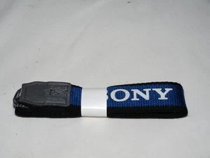 SONY Camera Strap ~ Genuine ~ Neck/Shoulder Strap ~ Dark-Blue - NEW - Picture 1 of 2