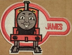 James the Red Engine bordado hierro en parche - Imagen 1 de 2