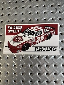1988 Swisher Sweets Rob Moroso Bumper Sticker Vintage NASCAR 4” x 7” - Picture 1 of 1