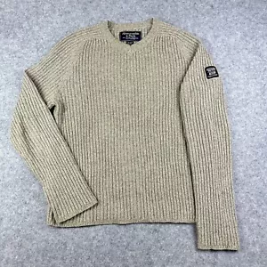 VTG Abercrombie Fitch Sweater Men XL Knit Cotton Wool Blend Y2K Preppy Grandpa* - Picture 1 of 15