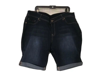 Woman Within Women's Jeans Distressed Rolled Cuff Jean Plus Size 26W (49-4987-1) - Image 1 of 4