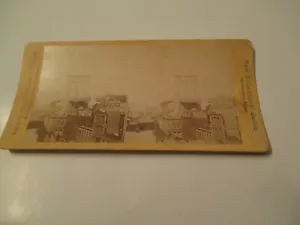 Tarjeta New York Brooklyn Bridge NY Stereoview - Imagen 1 de 3