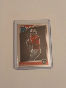 2021 Panini Chronicles Optic Justin Fields Rated Rookie Chicago Bears RC - Picture 1 of 2