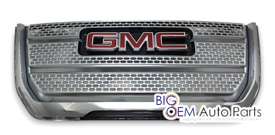 GMC Terrain Denali 2016 2017 parrilla delantera cromada con emblema nuevo OEM 2379206 Foto 1 de 4
