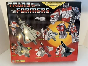 G1 Generation 1 Transformers MIB Superion Giftset Aerialbots Unused - Picture 1 of 17
