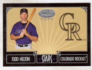 2004 LEAF CERTIFIED CUTS #S-30 TODD HELTON STARS #277/599 - Picture 1 of 1