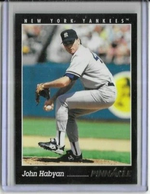 1993 Pinnacle #409 John Habyan New York Yankees - Image 1 of 2