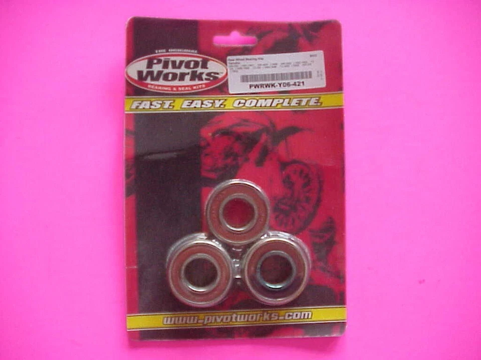 Kit de cojinete de rueda trasera Pivot Works Yamaha WR250 WR400F WR500 YZ125 250 YZ400F Foto 1 de 1