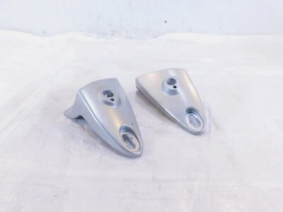 Soporte de montaje de soporte de faro delantero izquierdo y derecho plateado BMW R850R y R1100R Foto 1 de 4