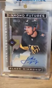 2021-22 Black Diamond - Diamond Futures - Jake Leschyshyn rookie auto /10 - Picture 1 of 3