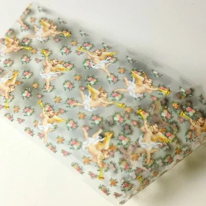 Nail Art Foil Angel Christmas Angel Stickers Foils Transfers Nails Decor Cherubs - Picture 1 of 2