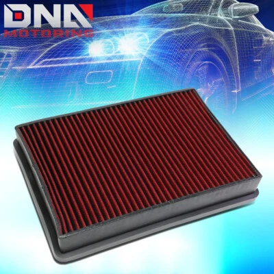 FOR 2005-2009 BUICK LACROSSE/ALLURE 3.6L 3.8L RED WASHABLE DROP IN AIR FILTER - Image 1 of 4