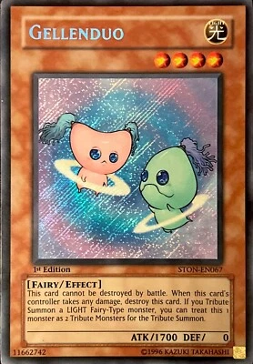 Gellenduo STON-EN067 1st Edition Secret Rare LP - Image 1 of 4