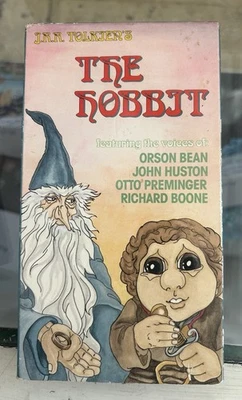 The Hobbit 1992 VHS Warner Brothers Animated Classic - Image 1 of 3