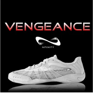 NIB New w/ Box Nfinity White Vengeance Cheerleading Sneaker Youth Size 10 - Picture 1 of 2