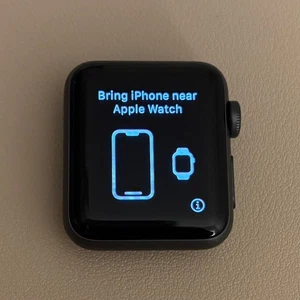 Apple Watch Series 3 38mm GPS Only Space Grey Smartwatch - Battery Health 100% - Picture 1 of 9