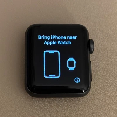 Apple Watch Series 3 38mm GPS Only Space Grey Smartwatch - Battery Health 100% - Image 1 of 4
