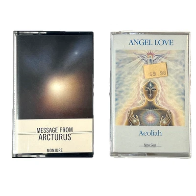 New Age Music SEALED Aeoliah Angel Love 85 and Monjure Messsage From Arcturus 84 - Image 1 of 4