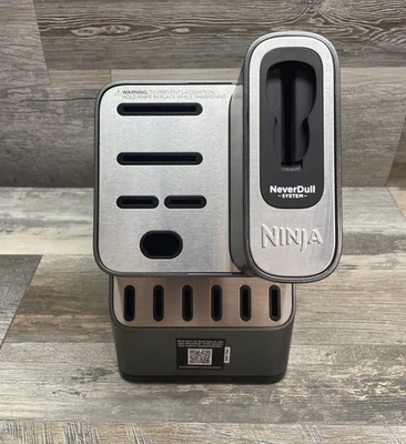 Ninja K32012 12 件 Foodi Neverdull 刀磨刀器 仅块系统 - 无刀 — 第 1/4 张图片