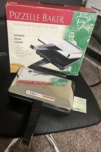 Villaware Prima Pizzelle Baker Italian Cookie Maker 5000 NS Non Stick Tested Box - Picture 1 of 7