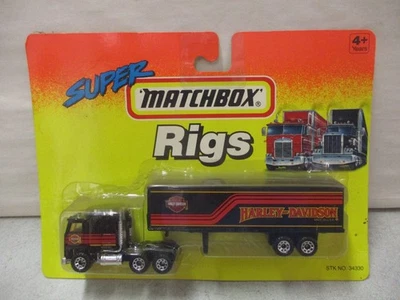 1993 Matchbox Super Rigs Harley Davidson - Изображение 1 из 2