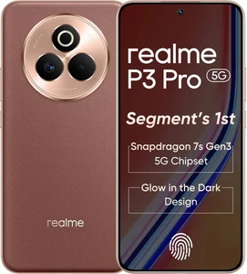 realme P3 Pro 5G (marrone Saturno, 256 GB) (12 GB RAM) sbloccato in fabbrica doppia SIM - Foto 1 di 10