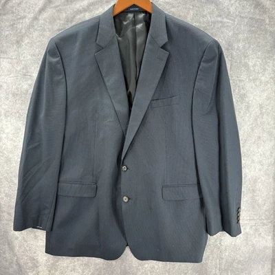 Ralph Lauren Blazer Mens 52L Navy Pinstripe Wool  - Image 1 of 4