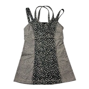 Camiseta sin mangas Lululemon Happy con tiras Ace Spot Grano Negro Dottie Dash para mujer talla 6 - Imagen 1 de 23