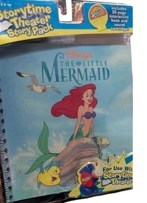 Little Mermaid Storytime 剧院故事包 声卡 书投影仪 2006  — 第 1/4 张图片