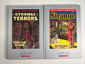 Libro STRANGE TERRORS-Pre-Code Classics 1-7 HC (St. John comics 1952) Vol 1 y 2 - Imagen 1 de 7