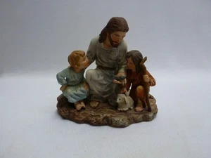 Vintage Homco Home Interiors The Fisherman Masterpiece Porzellan Jesus Figur - Bild 1 von 5