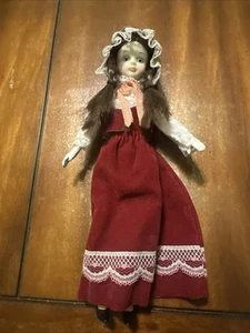 Cottagecore Vintage Uneeda Doll Original Flexible Vinyl Figure 9” - Picture 1 of 14
