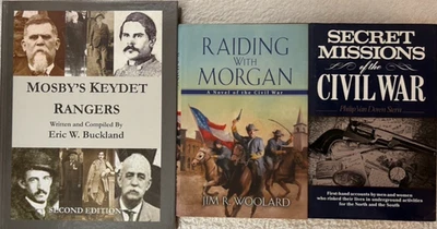 Eric W. Buckland,Mosby's Keydet Rangers;Jim R. Woodlard,Raiding with Morgan;Phil Foto 1 de 4