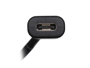 Lenovo 03X7530 USB-C kabel do transmisji danych / ładowania czarny 0,18m - Zdjęcie 1 z 3
