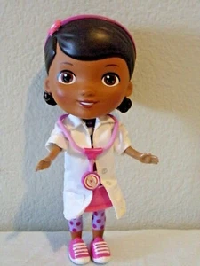 Disney Doc McStuffins Doll 2014 Doc With Stethoscope 9” Doll - Just Play - Picture 1 of 8