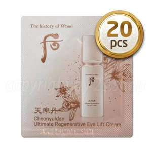 The History of Whoo Cheonyuldan Ultimate Regenerating Eye Lift Cream 1ml x 20pcs - Picture 1 of 3