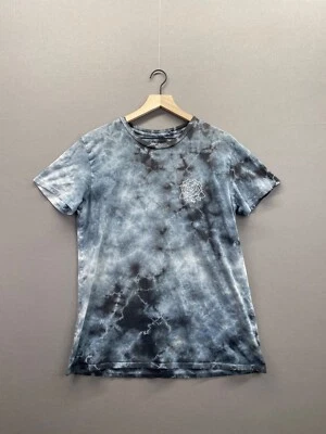 Obey Worldwide Womens Blue T-Shirt Rose Logo Short Sleeve Crew Neck Size Large " - Image 1 of 4