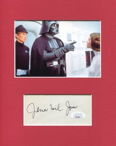 James Earl Jones Star Wars Darth Vader Voice Signed Autograph Photo Display JSA - Picture 1 of 2