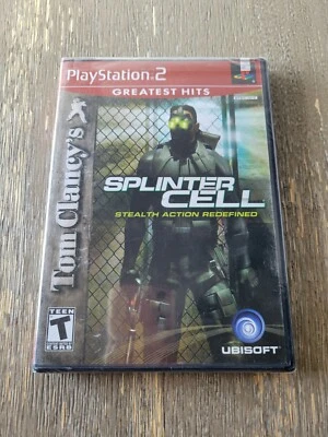 Tom Clancy's Splinter Cell Greatest Hits (Sony PlayStation 2, 2002) *Brand New - Image 1 of 4