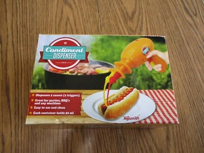 NEW CONDIMENT DISPENSER KETCHUP MUSTARD MADE BY TOYSMITH - Image 1 of 4