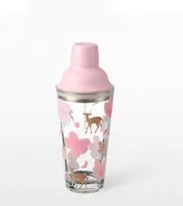 Starbucks Milky Island agitatore in vetro con fiori di ciliegio 12 oz. - Foto 1 di 6