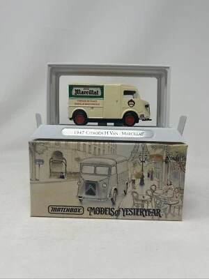 NIB 1947 CITROEN TYPE H VAN MARCILLAT CHEESE A TASTE OF FRANCE SERIES MATCHBOX - Image 1 of 4