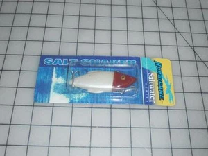 Nuevo Antiguo Stock Huracán Agua Salada Salero 3-1/2" Señuelos sin labios Cabezas Rojas - Imagen 1 de 1