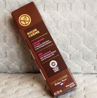 YVES ROCHER AUTUMN OFFER!!! RICHE CREME Rose Oleo-Infusion Serum 30ml BN! - Image 1 of 4