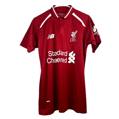 New Balance Liverpool Soccer Jersey Mohamed Salah #11 Home Season 2018-19 Size M - Image 1 of 4