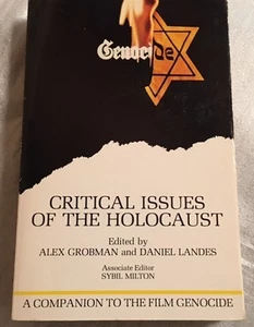 Alex Grobman - Critical Issues of Jewish Holocaust Jews Companion Film Genocide - Picture 1 of 1
