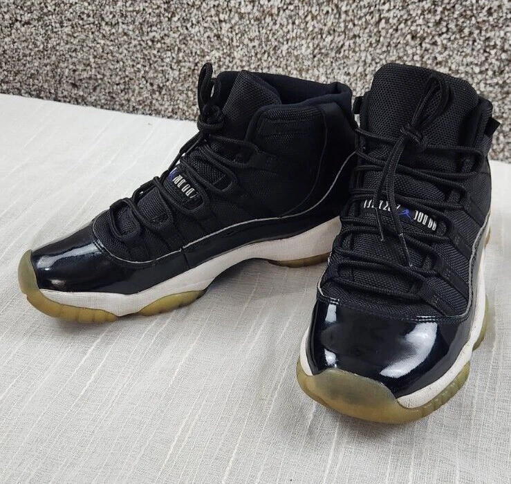 Nike Jordan 11 Retro Space Jam Negro Zapatillas altas Zapato Juvenil Talla 6Y Foto 1 de 4