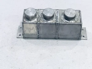 Custom Alum Brake Clutch Reservoir Drag Race Street Rat Rod IMCA FREE SHIP - Picture 1 of 4